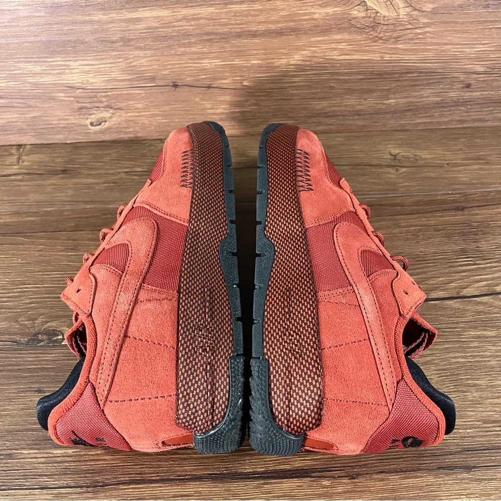 Nike Air Force 1 Wild Low ‘Rugged Orange’ Women’s Size 9.5 Sneakers Shoes - Picture 2 of 11